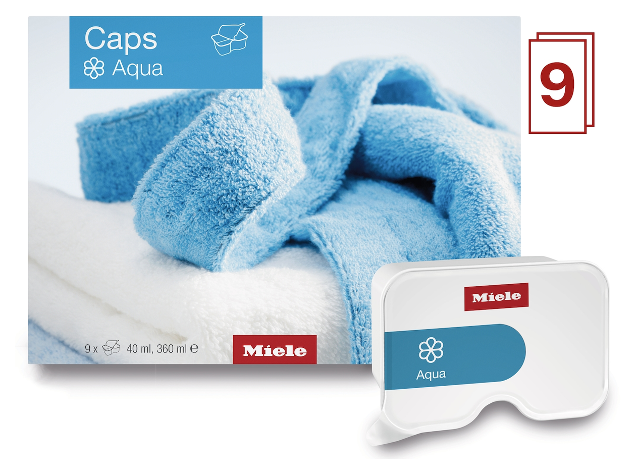 WACSOA0902L Caps Aqua 9er Pack Weichspüler für frischen Wäscheduft 