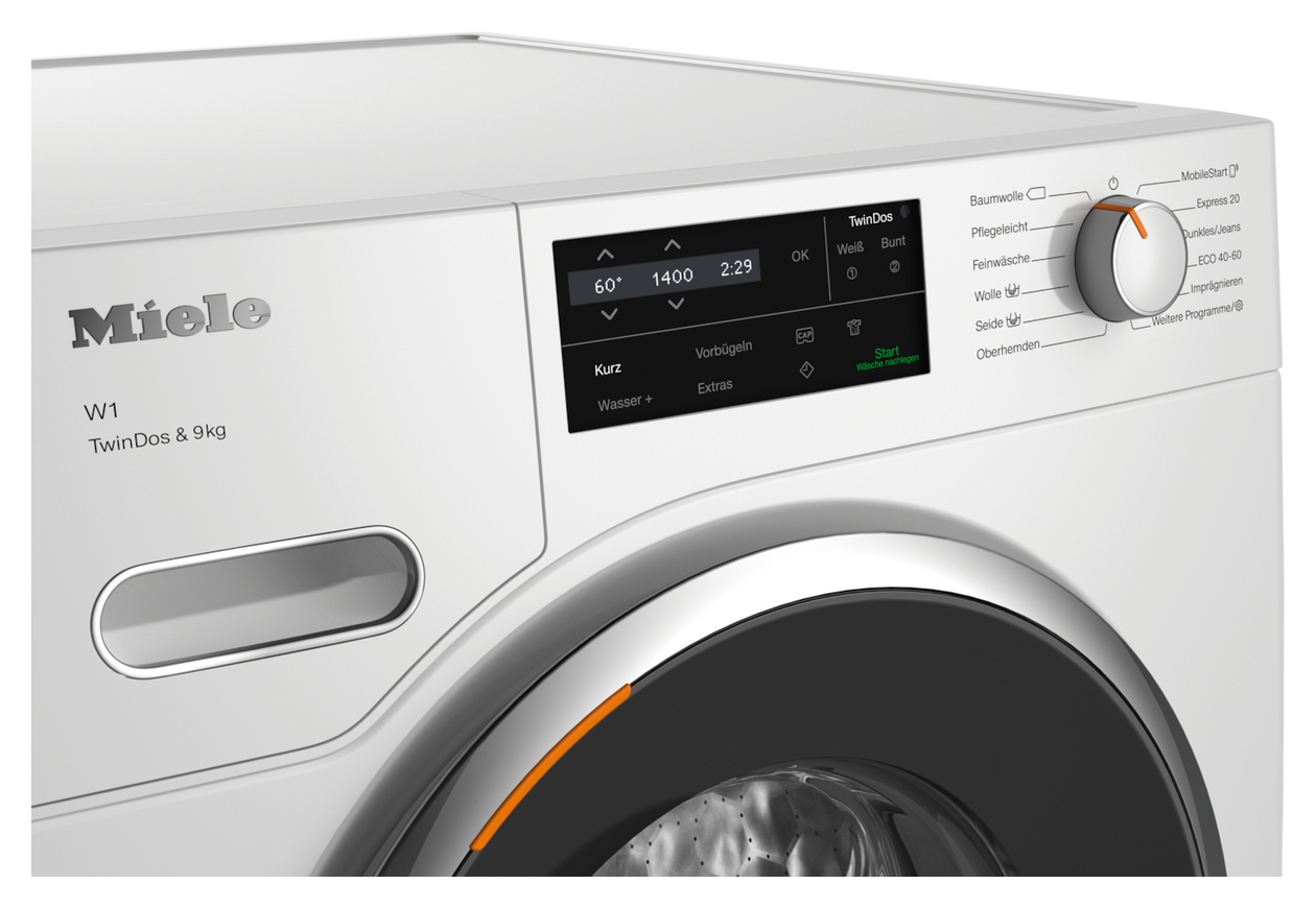 WWG760WPS 9 kg Frontlader Waschmaschine 1400 U/min AutoClean 