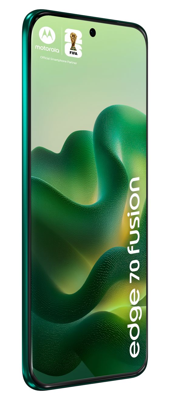 Edge 70 Fusion 256 GB 5G Smartphone 17,2 cm (6.78") 2,5 GHz Android 50 MP Dual Kamera Dual Sim WiFi 6E (PANTONE Sporting Green) 