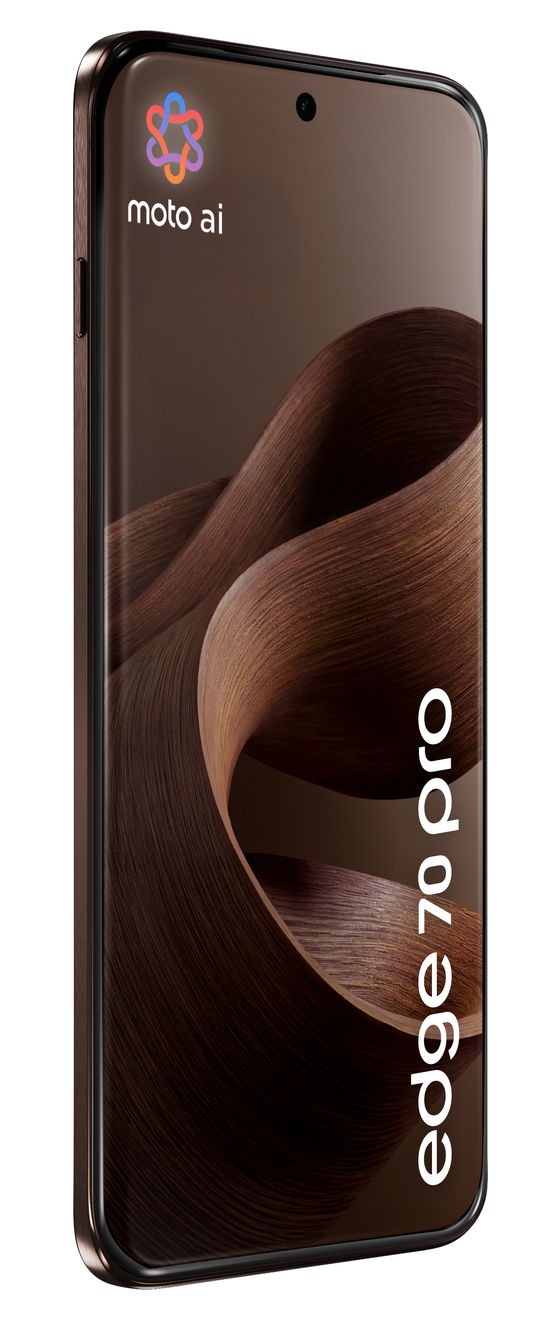 Edge 70 Pro 256 GB 5G Smartphone 17,2 cm (6.78") Android 50 MP Dreifach Kamera Dual Sim WiFi 6E (PANTONE Chicory Coffee) 