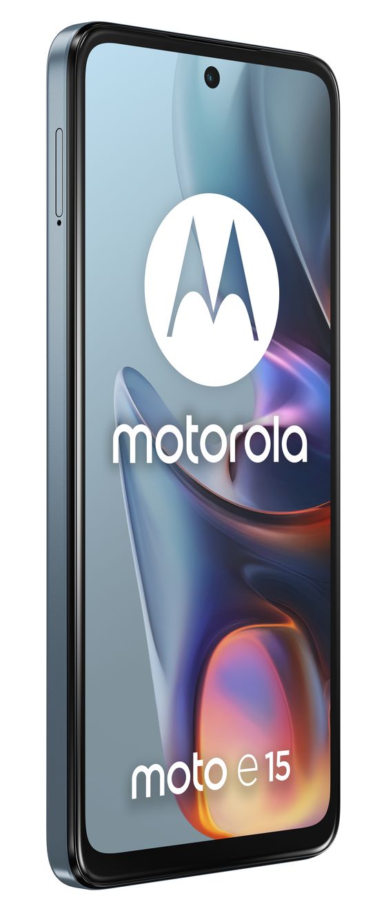 Moto E15 64 GB 4G Smartphone 16,9 cm (6.67 Zoll) 2,0 GHz Android 32 MP Einzelne Kamera Kamera Dual Sim WiFi 5  (Blau) 