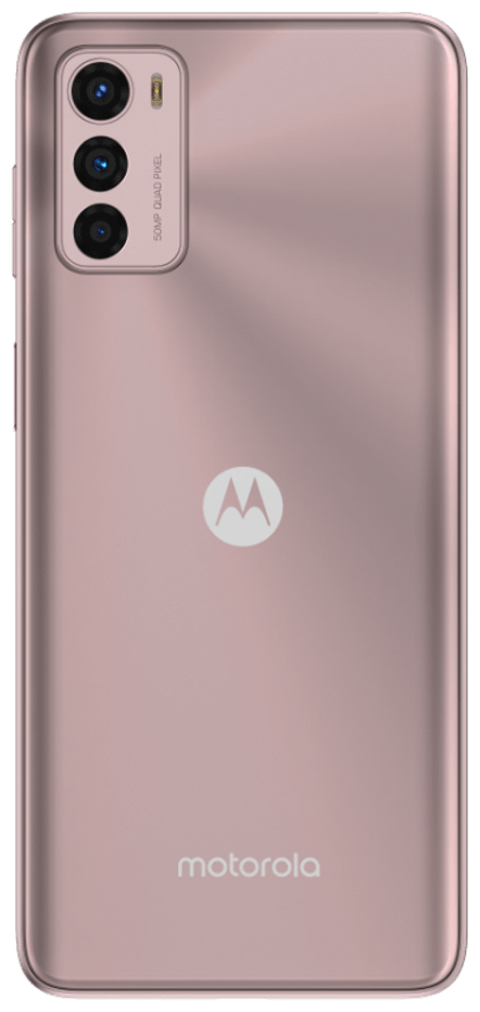 Moto G42 Smartphone 16,3 cm (6.4 Zoll) 64 GB Android 50 MP Dreifach Kamera Dual Sim (Metallic Rosé) 