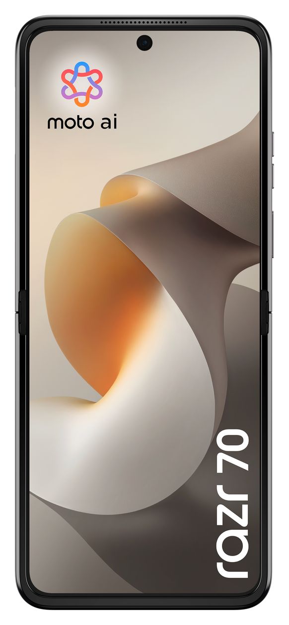 Razr 70 256 GB 5G Smartphone 17,5 cm (6.9 Zoll) Android 50 MP Dual Kamera Dual Sim WiFi 6E (PANTONE Hematite) 