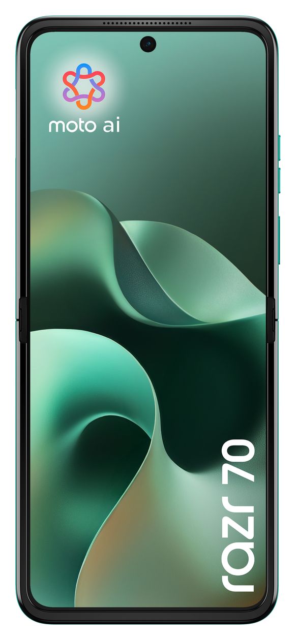 Razr 70 256 GB 5G Smartphone 17,5 cm (6.9 Zoll) Android 50 MP Dual Kamera Dual Sim WiFi 6E (PANTONE Sporting Green) 