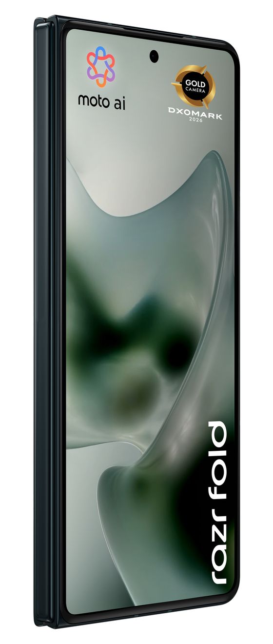 Razr Fold 512 GB 5G Smartphone 20,6 cm (8.09") 3,8 GHz Android 50 MP Dreifach Kamera Dual Sim WiFi 7 (PANTONE Blackened Blue) 