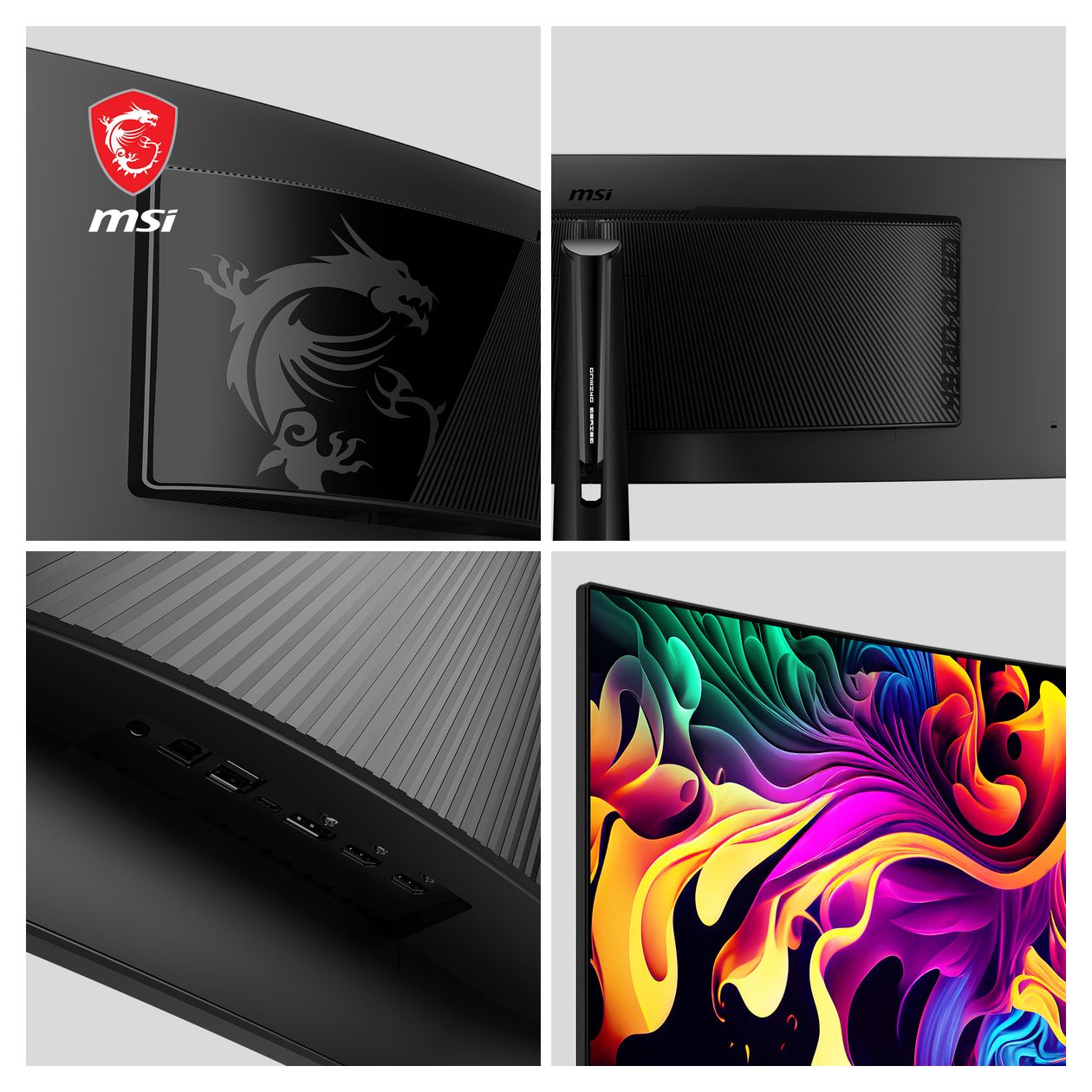 MPG 491CQPDE QD-OLED Quad HD Monitor 124,5 cm (49 Zoll) 32:9 0,03 ms 250 cd/m²  (Schwarz) 