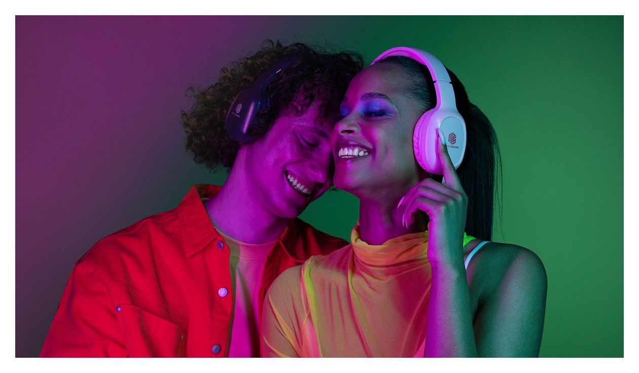 Basic Bluetooth Kopfhörer kabellos  (Weiß) 