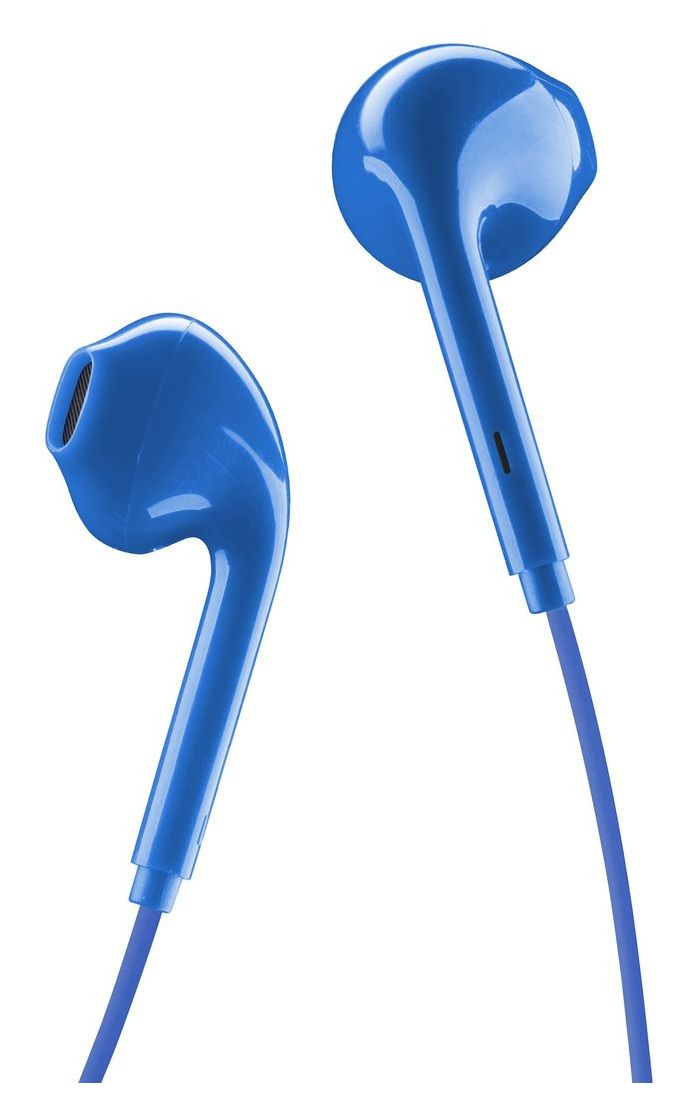 Color In-Ear Kopfhörer Kabelgebunden  (Blau) 