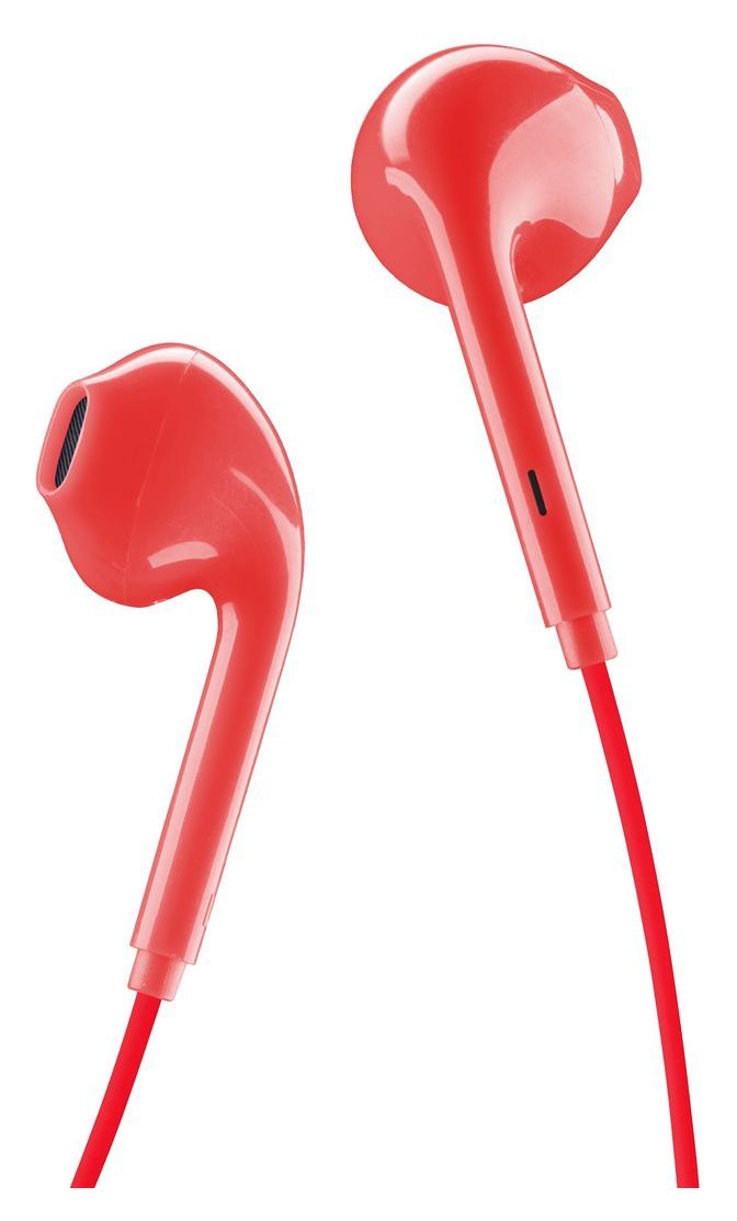 Color In-Ear Kopfhörer Kabelgebunden  (Rot) 