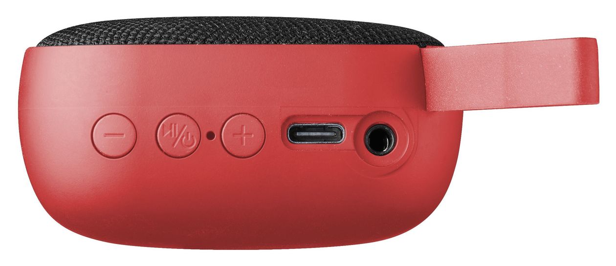 Mini 3 W Bluetooth Lautsprecher Laufzeit bis 4 h  (Rot) 