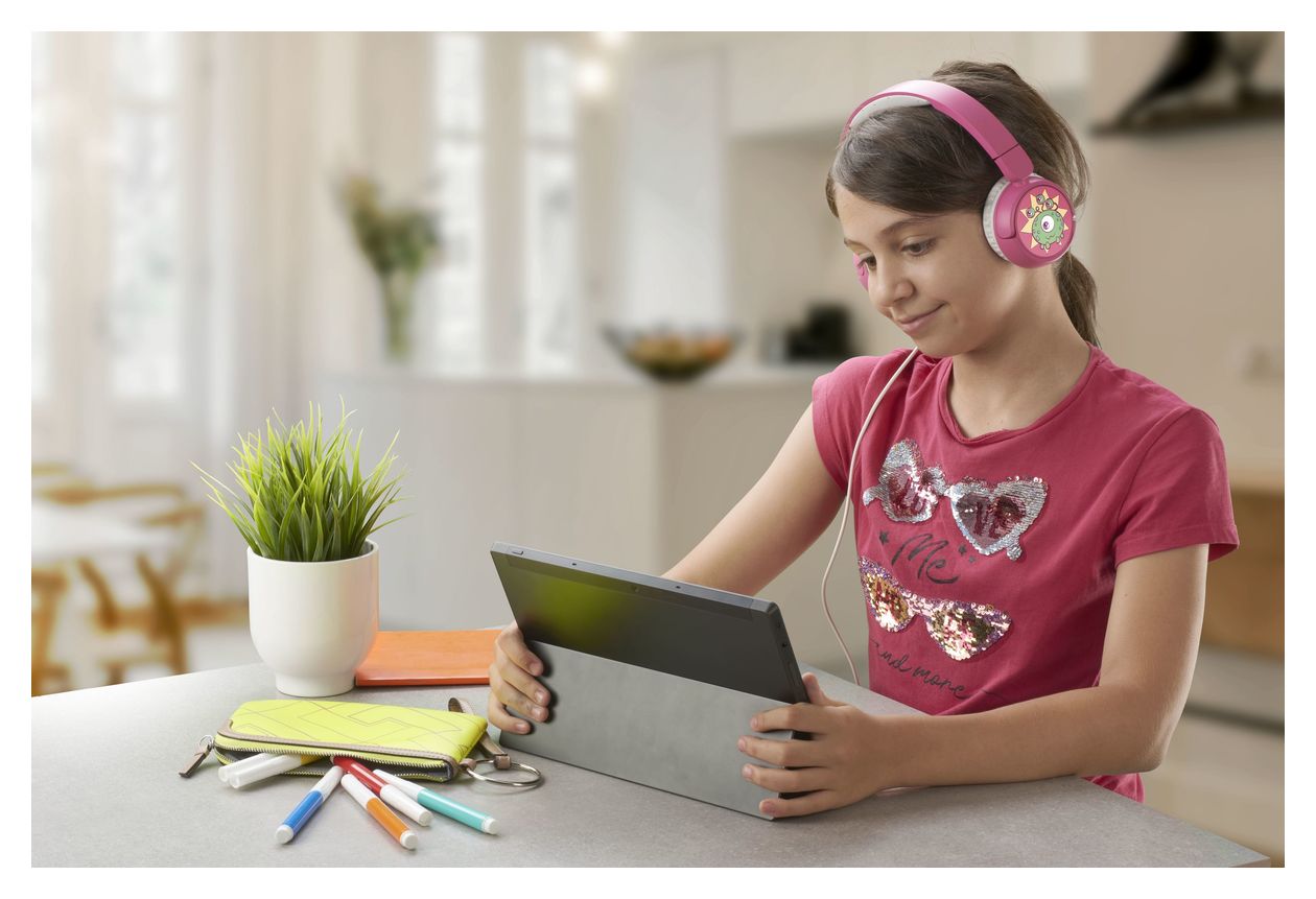 Play Patch Kids Kopfhörer Kabelgebunden USB Typ-C  (Pink) 