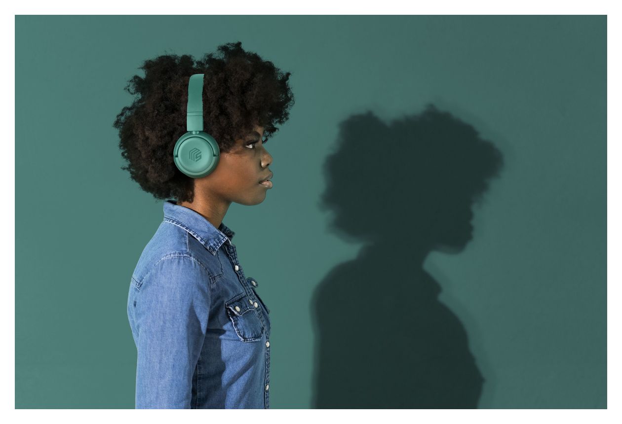 Vibed Bluetooth Kopfhörer kabellos  (Grün) 