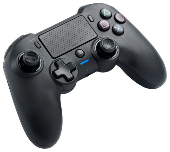 Asymmetric Wireless Controller Analog / Digital Gamepad PC, PlayStation 4 kabelgebunden&kabellos (Schwarz) 