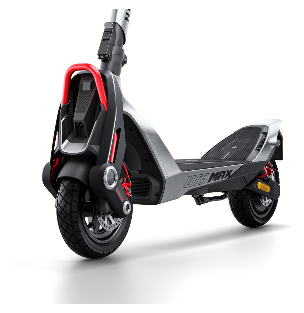 UT5 Max 2400 W E-Scooter 15,3 Ah 100 km Reichweite 34 kg  (Grau) 