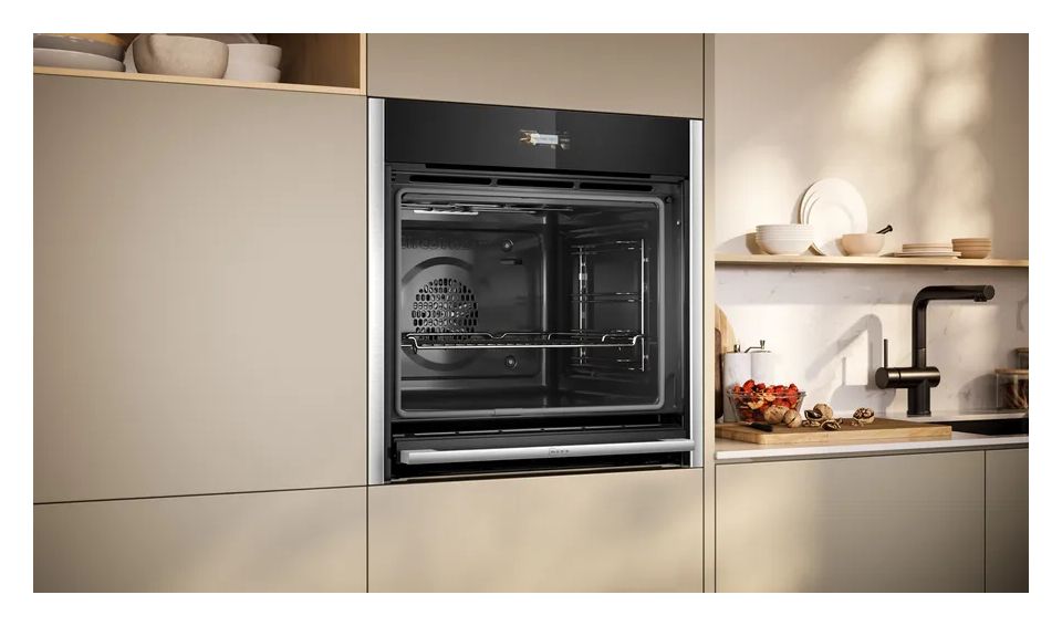 BMK5470CR (B54CR71N0 + Z1608CX0) Slide &Hide Einbaubackofen groß AutoClean 