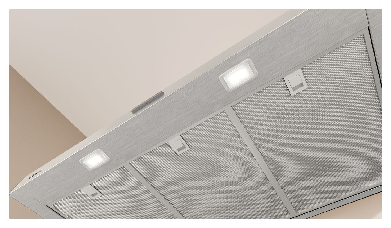 D95BCC2L0 Abluft/Umluft Dunstabzugshaube/Esse Wand 90 cm (Edelstahl) 