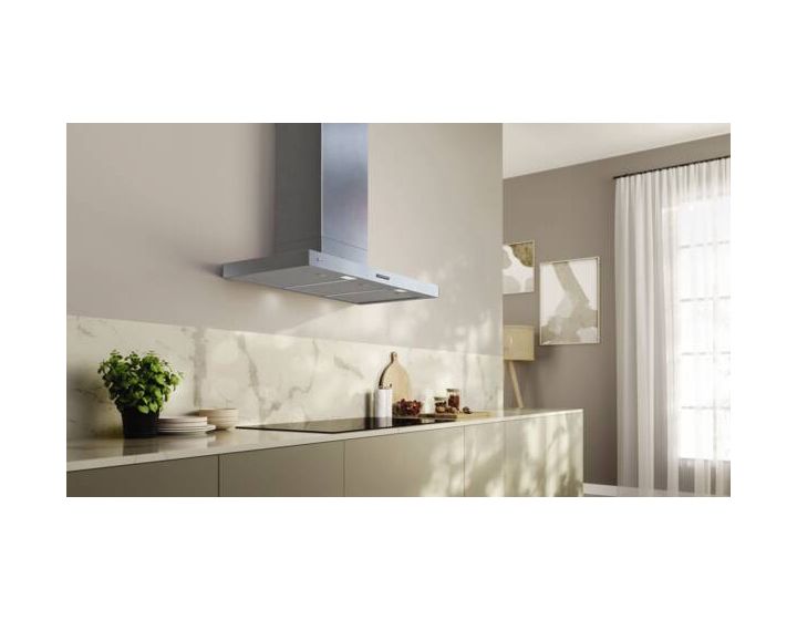 DMK95BCL (D95BCC2L0 + Z51FBI1L6) Abluft/Umluft Dunstabzugshaube/Esse Wand 90 cm (Edelstahl) 