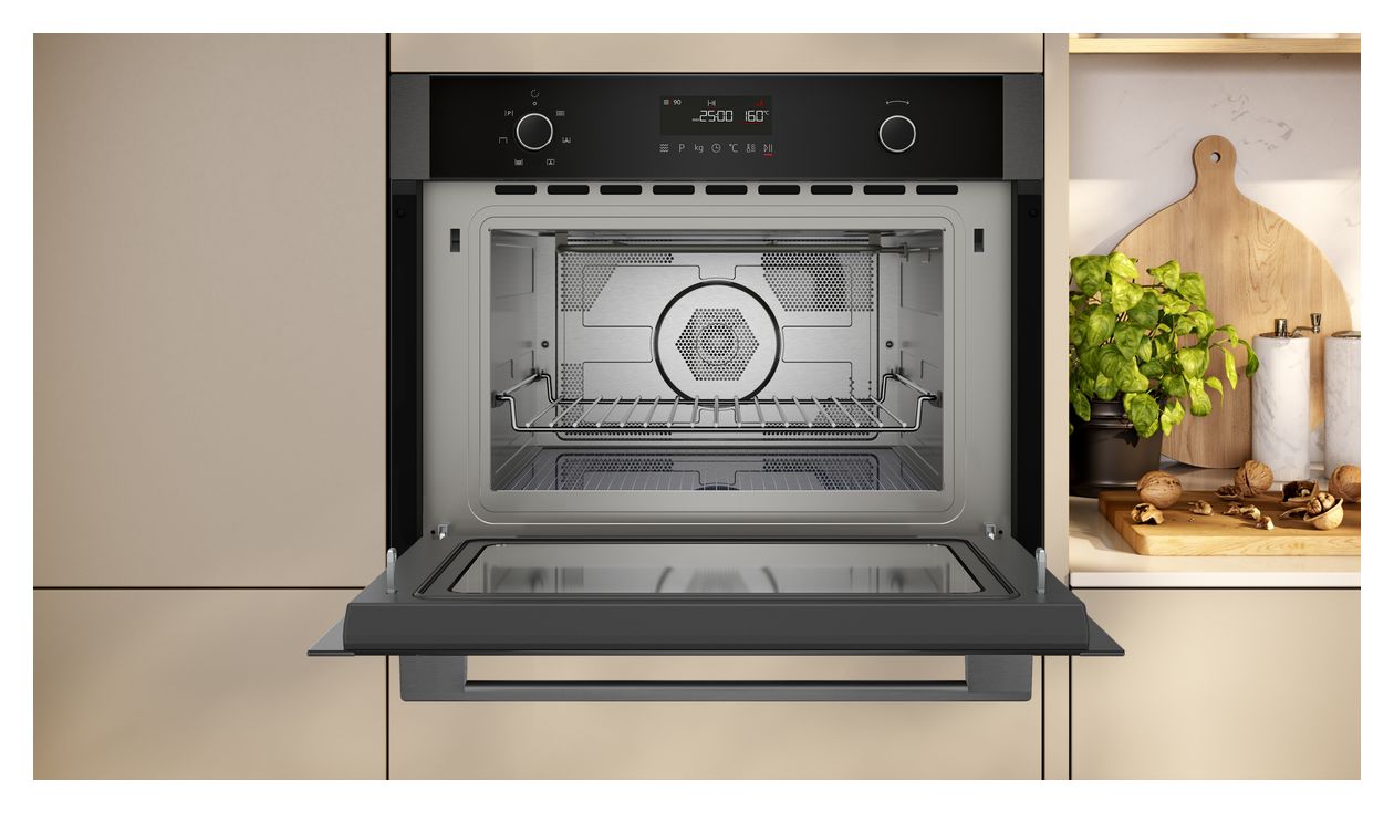 N50 C1AMG84G1 Einbaubackofen kompakt AutoClean Mikrowelle 