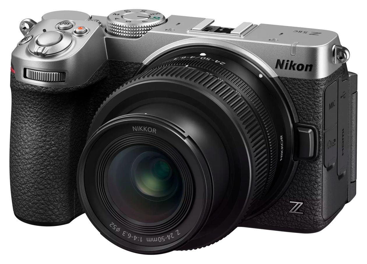 Z5IIC Kit 24-50mm 25 MP MILC 8 cm Wlan Bluetooth  (Silber) 