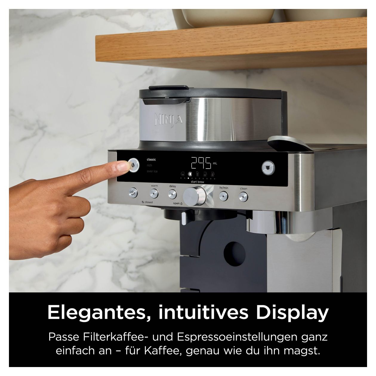 CFN802EU Filterkaffeemaschine 1,8 l  (Schwarz) 