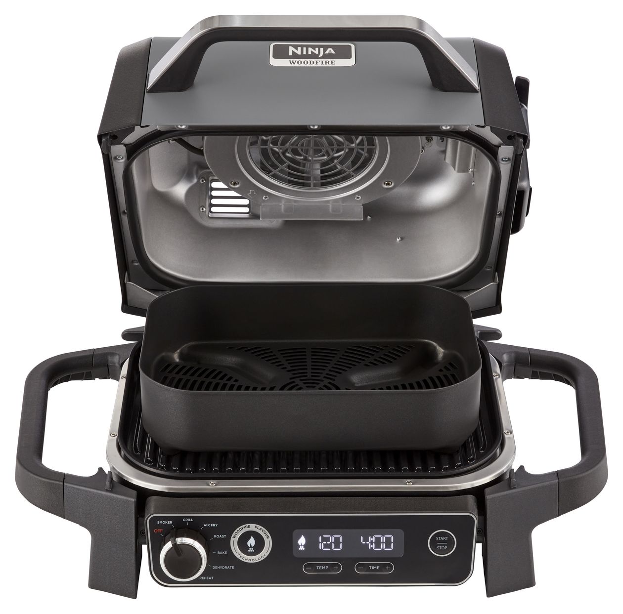 OG701EU Woodfire Outdoor Grill 1 Zone(n) 2400 W  (Schwarz) 