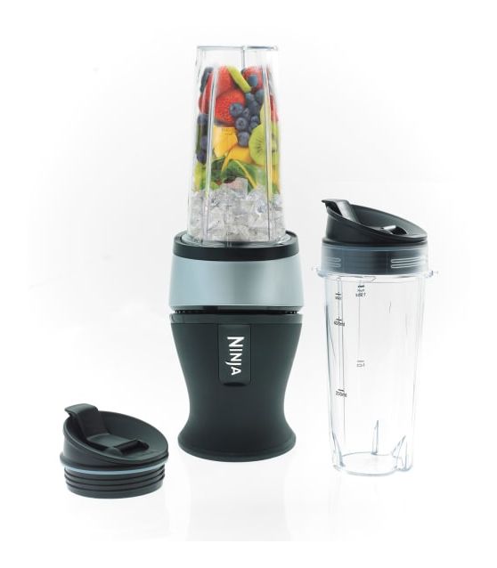QB3001EU Mixer & Smoothie Maker 0,47 l Standmixer 700 W  (Schwarz, Silber) 