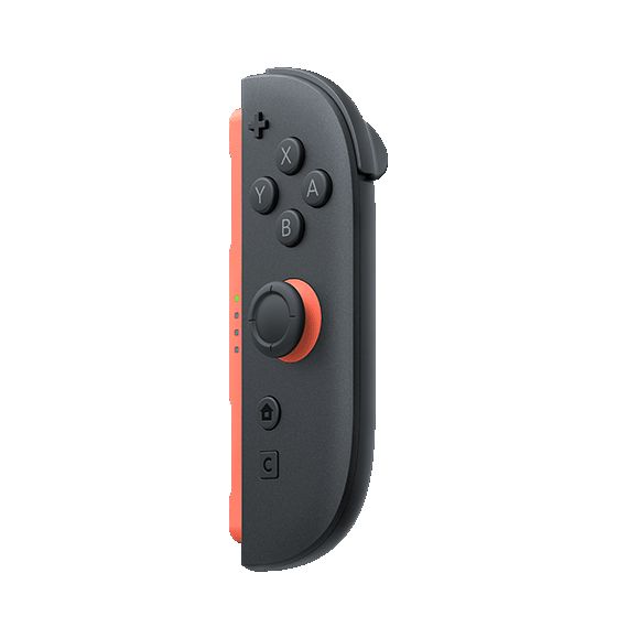 Joy-Con 2 (R) Analog / Digital Joystick für Nintendo Switch 2  (Schwarz, Rot) 