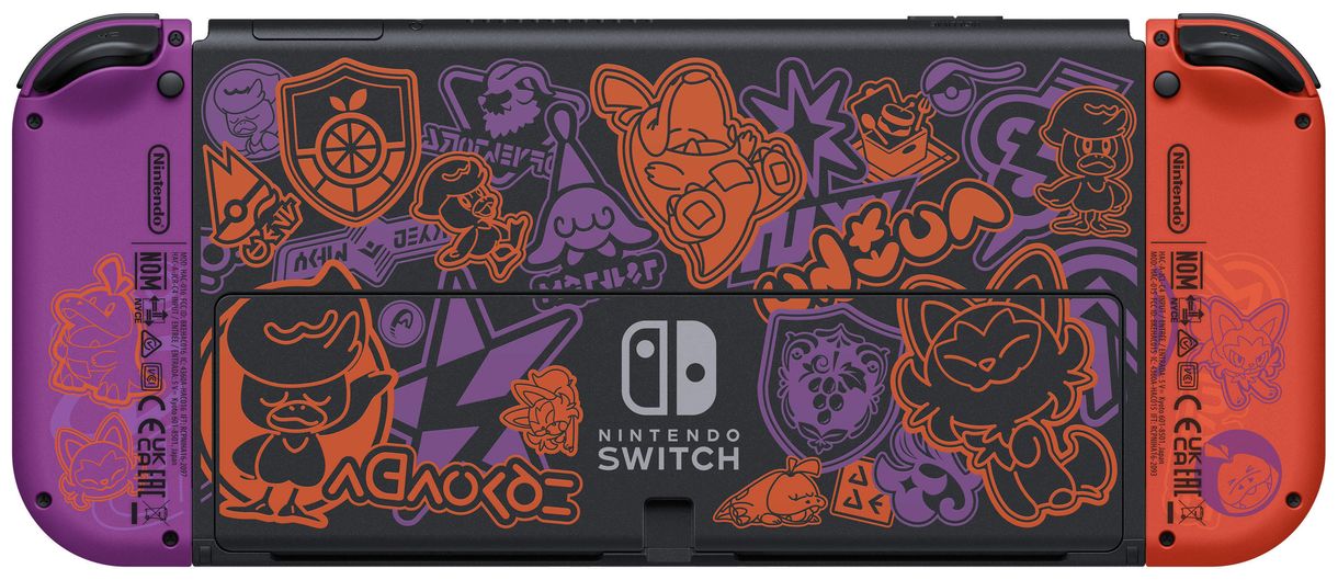 Switch Oled Pokémon Scarlet & Violet Edition 