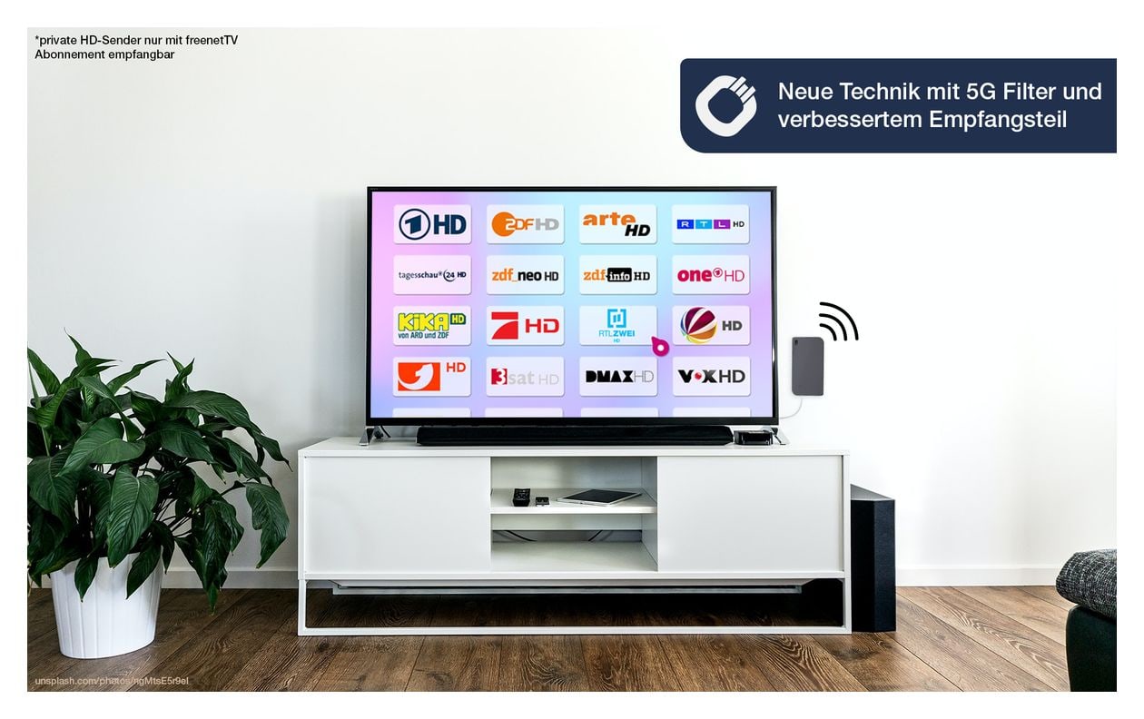 Scope Vision 5G DVB-T2 Zimmerantanne 