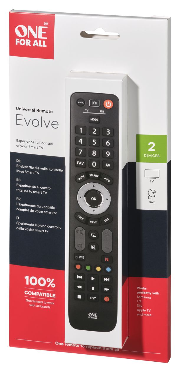 URC7125 Evolve 2 Fernbedienung 