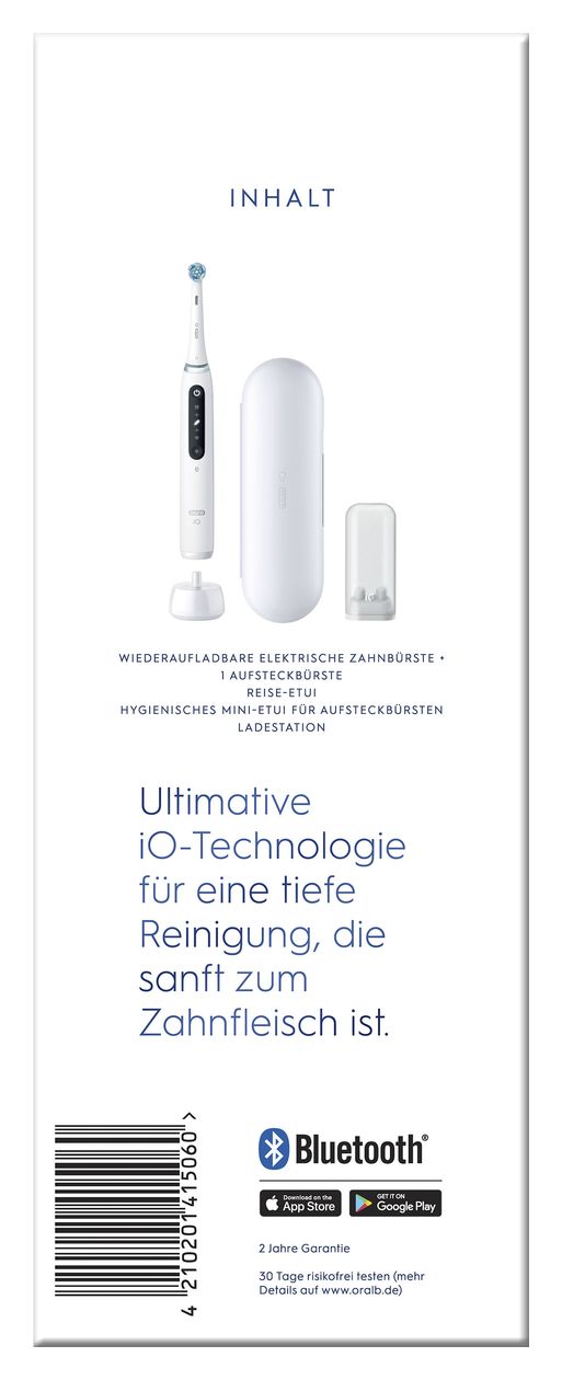 iO Series 5 Rotierende-vibrierende Zahnbürste für Erwachsene  (Weiß) 