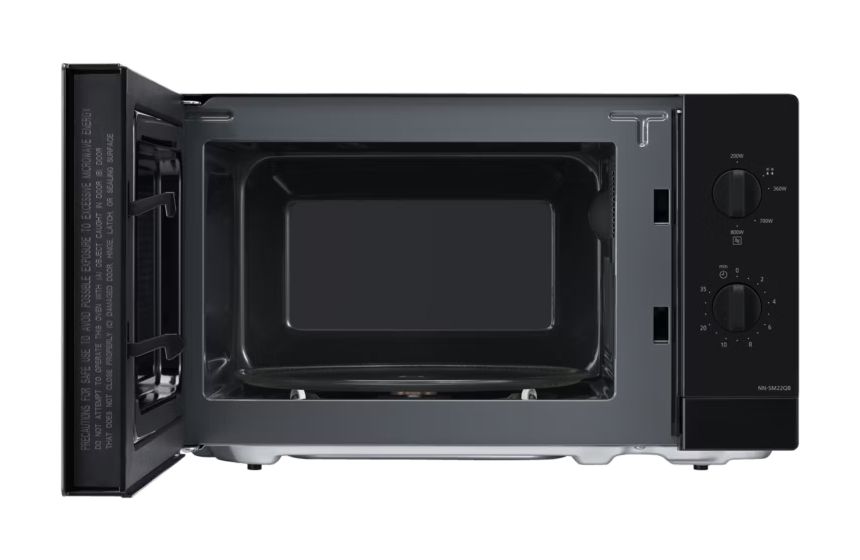 NN-SM22QBEPG Standgeräte Solo 800 W Größe: klein 5 Stufen  (Schwarz) 