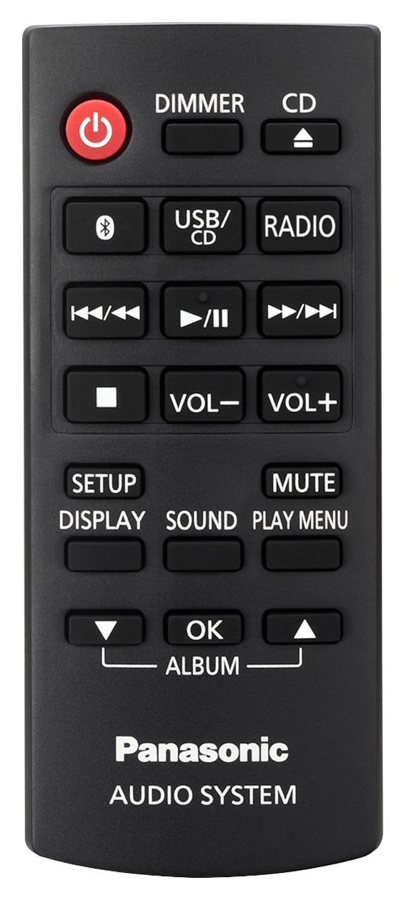 SC-PM272 Heim-Audio-Mikrosystem DAB+, FM 20 W Bluetooth  (Schwarz) 