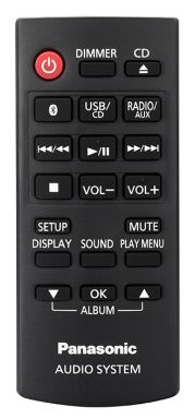 SC-UX104EG-K Home-Audio-Minisystem DAB+, FM 300 W Bluetooth 