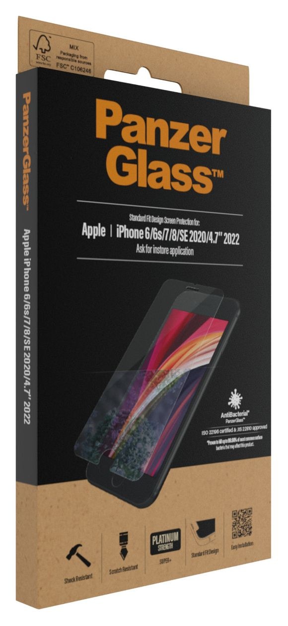 Screen Protector Klare Bildschirmschutzfolie Gehärtetes Glas für Apple iPhone 6s 7 8 iPhone SE 2020 2022 iPhone 6 