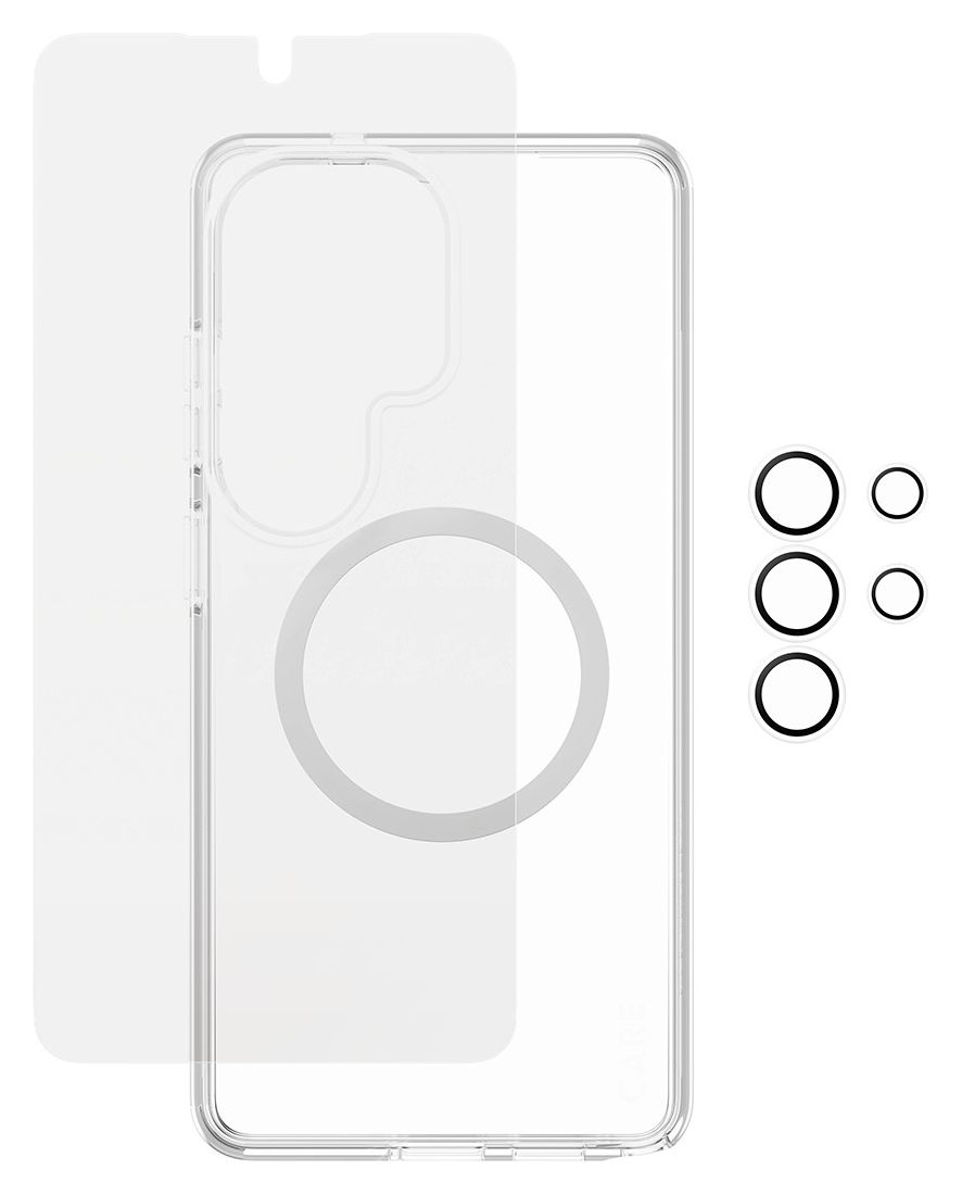 46018 3-in-1 Bundle Cover Klare Bildschirmschutzfolie Thermoplastische Polyurethane (TPU), Gehärtetes Glas, Polyethylenterephthalat, Silikon für  Samsung Samsung - Galaxy S26 Ultra Kratzresistent, Schockresistent 