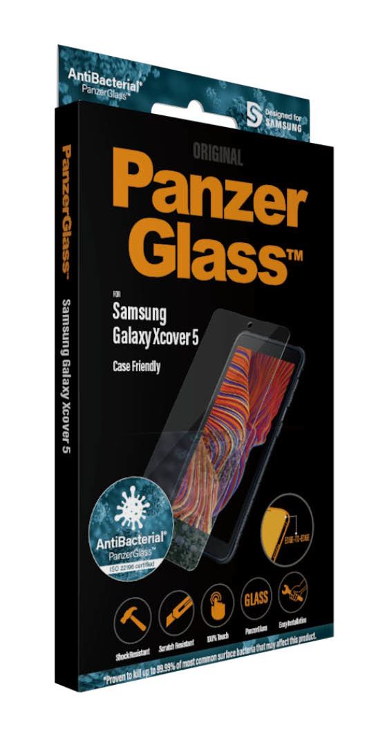 7267 Klare Bildschirmschutzfolie Gehärtetes Glas, Polyethylenterephthalat, Silikon für  Samsung Samsung - Galaxy Xcover 5 Kratzresistent, Schockresistent 