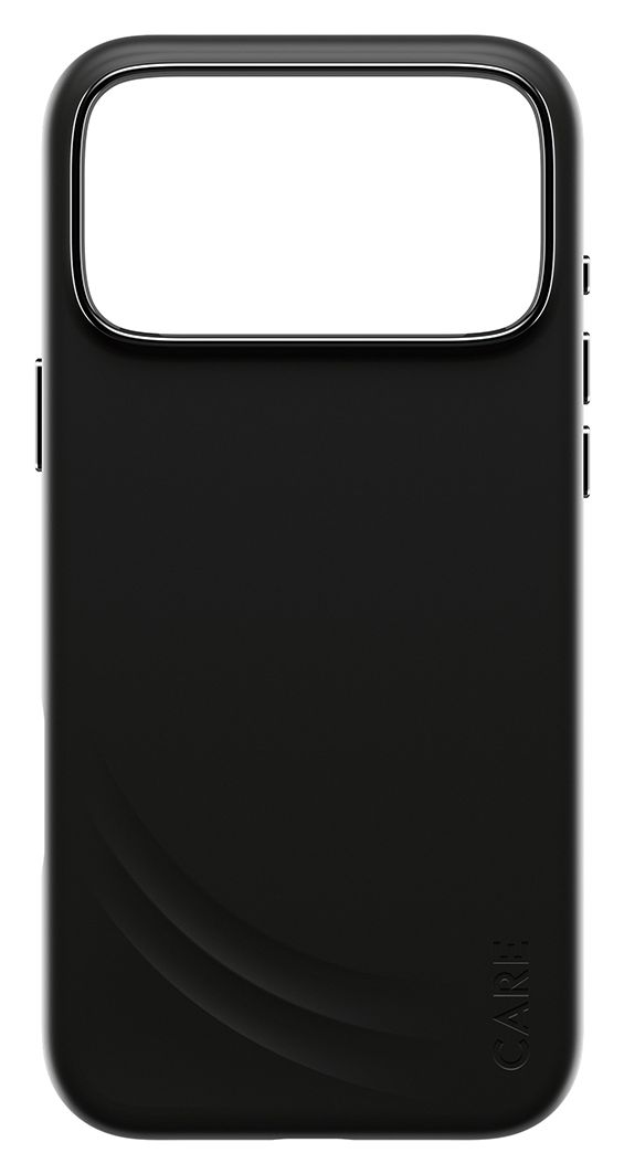 CARE Flow Case mit MagSafe Cover für Apple iPhone 17 Pro Max/18 Pro Max  (Schwarz) 