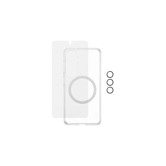 CR12957 3-in-1 Bundle Samsung Galaxy S26 Cover für Samsung Galaxy S26  (Transparent) 