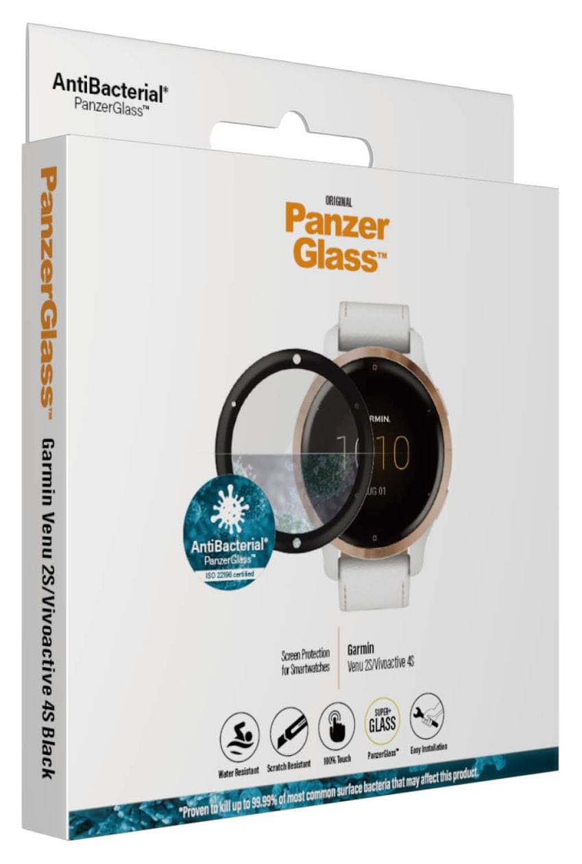Displayschutz Klare Bildschirmschutzfolie gehärtetes Glas für Garmin Garmin - Venu 2S, Garmin - Vivoactive 4s 