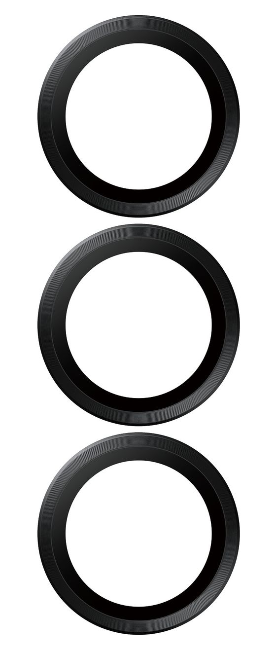 Hoops Kameraobjektivschutz Gehärtetes Glas, Silikon für Samsung Galaxy S25 