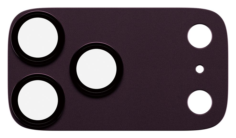 PanzerGlass® Fender Kameraschutz Dark Cherry iPhone 18 Pro Max 