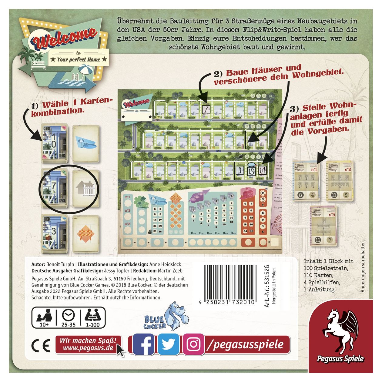 317320 Welcome to Brettspiel bis zu 100 Spielern ab 10 Jahr(e) 