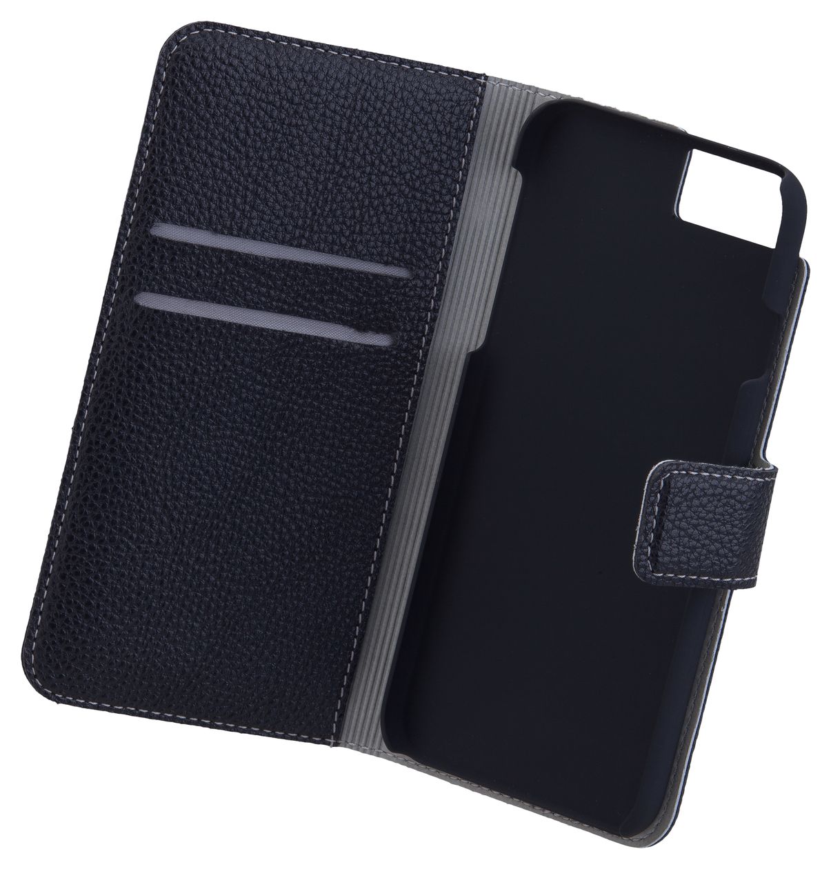 15690 Commander Book Case Elite Folio für Apple iPhone 7  (Schwarz) 