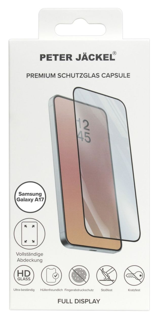 23006 Capsule Glass Klare Bildschirmschutzfolie gehärtetes Glas für  Samsung A17 5G/ A16 5G/ A26 5G Kratzresistent, Schlagfest 