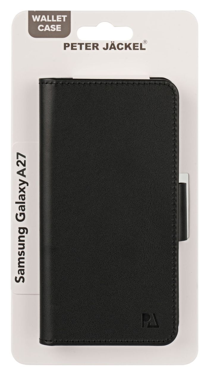 23045 Book Case Wallet Geldbörsenhülle für Samsung A27 5G  (Schwarz) 