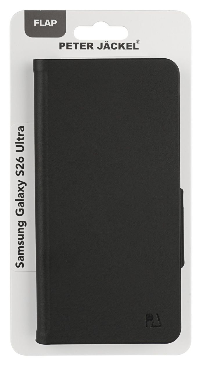 23064 Book Case Flap Geldbörsenhülle für Samsung S26 Ultra  (Schwarz) 
