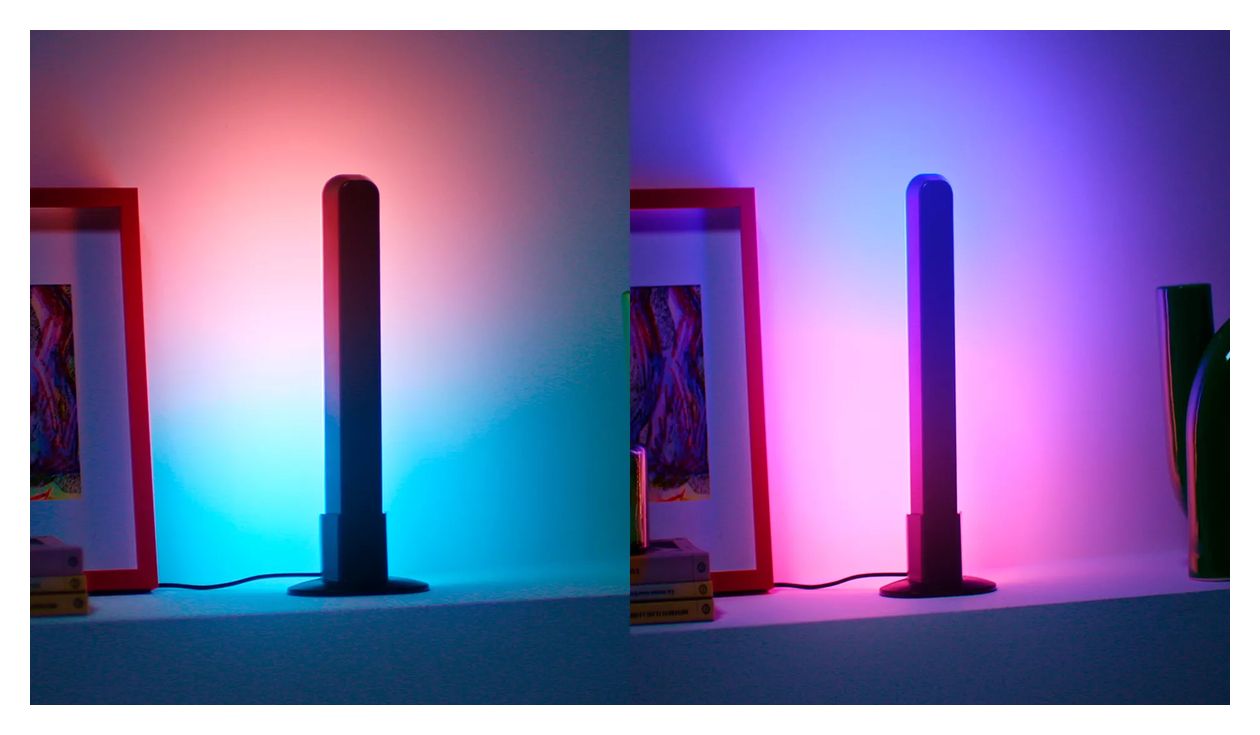 Gradient Lightbars, RGBIC-LED, Connected by WiZ 