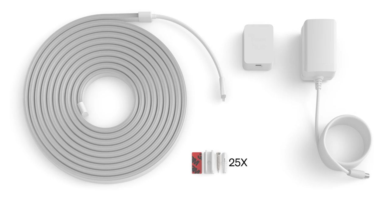 Hue Basis Flex Lightstrip 5 m Intelligenter Leuchtstreifen 5000 mm Multi 