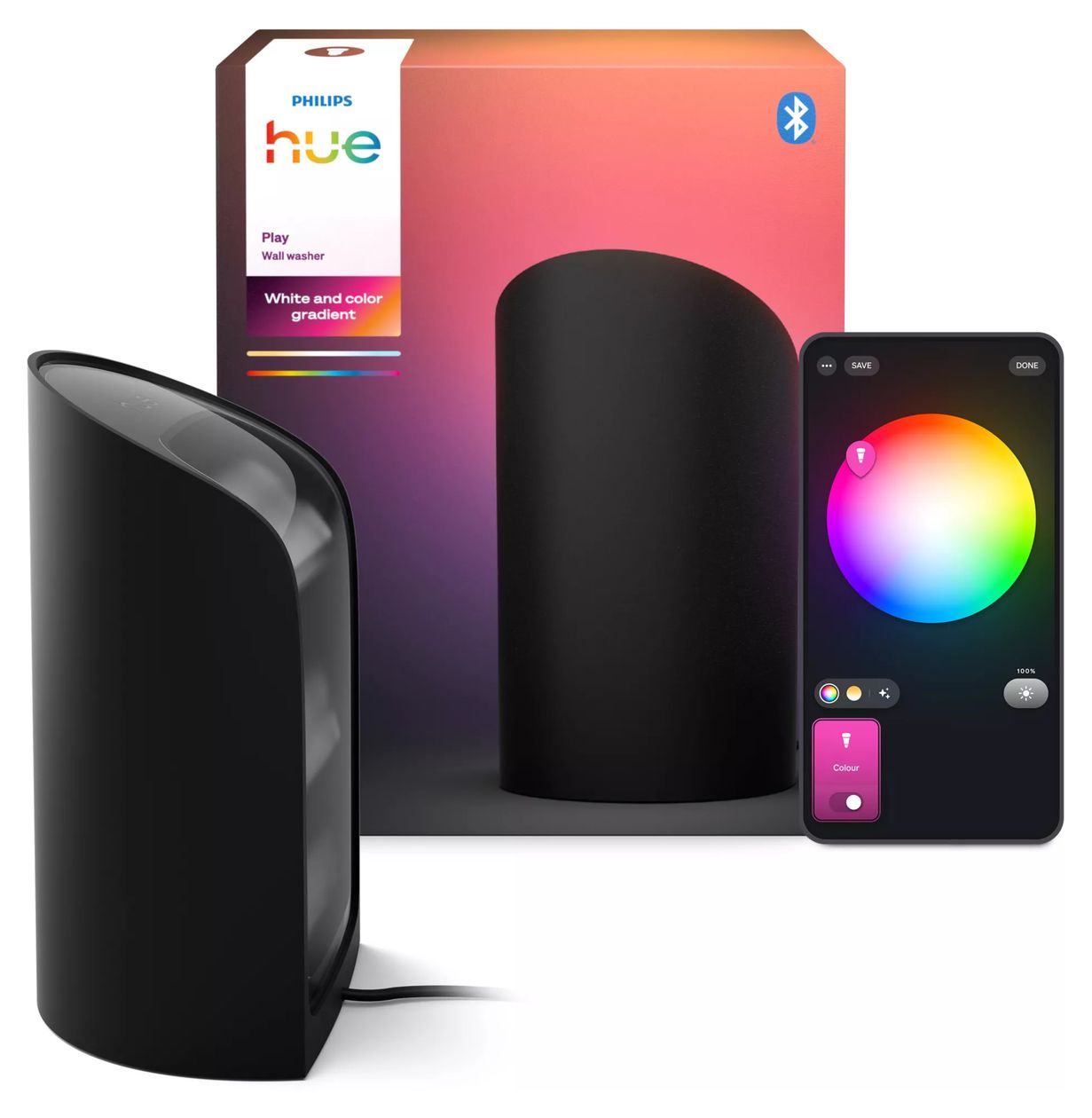 Hue Play Wallwasher Intelligente Tischleuchte Multi 